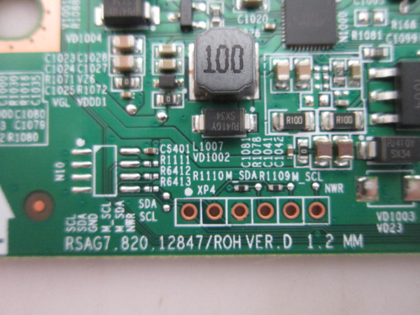 Hisense 65QD7N T-Con Board 403461 (RSAG7.820.12847/ROH)