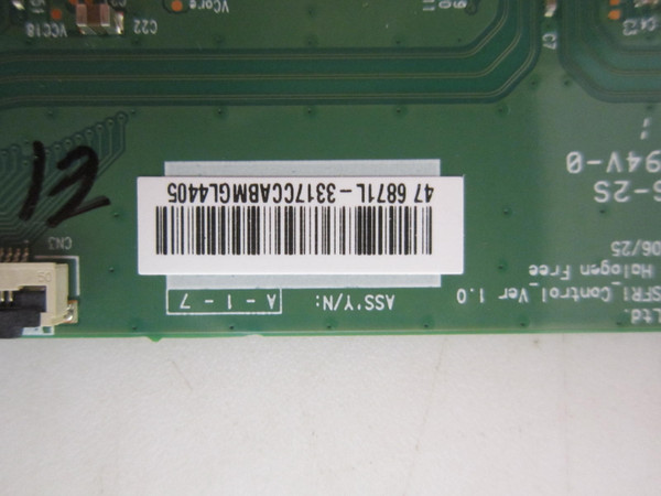 Vizio M471i-A2	 T-Con Board 6871L-3317C (6870C-0444C)