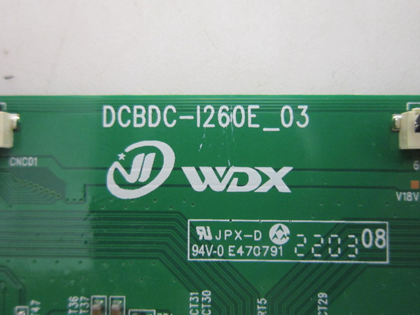 Furrion FDUF50CSA T-Con Board 8T03D02774XNX (DCBDC-I260E_03)