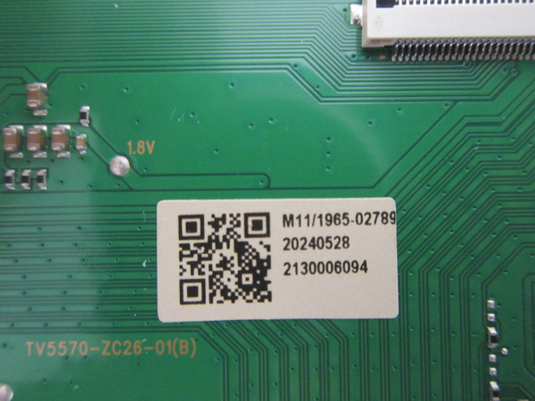 Onn 100044717 T-Con Board 513C5570M11 (TV5570-ZC26-01(B))