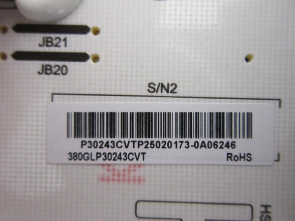 Insignia NS-50F501NA26 Power Board 380GLP30243CVT (PW.A95W2.631)