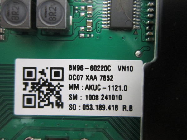 Samsung UN55DU7200FXZA Main Board / Power Board Combo BN96-60220C-CMB