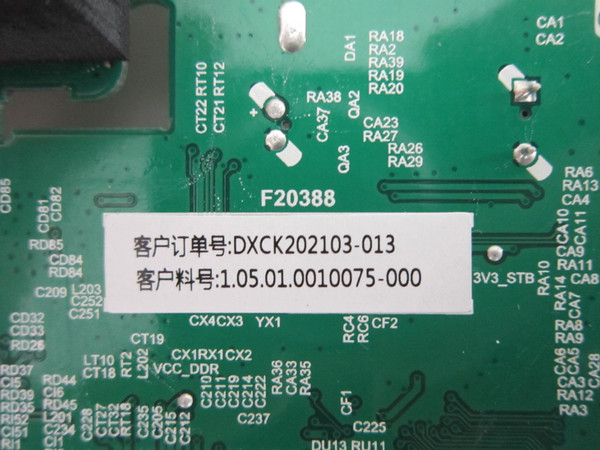 Sceptre U650CV-U Main Board QGTV83AC (T.MS3683.U801)
