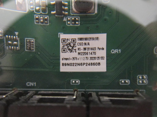 Insignia NS-39F201NA23 Main Board 0980-0900-2050 (TD.T950X4.63)