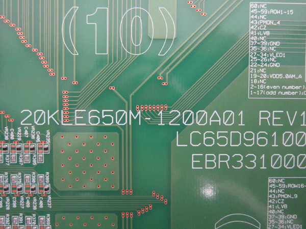 LG 65QNED99UPA LED Driver EBR33100001 (LC65D961009A)