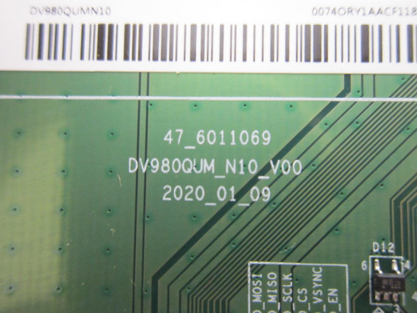 Panasonic TH-98SQE1W LED Driver 47-6011069 (DV980QUMN10)