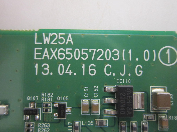 LG 84WS70MS-BN.AUSLLH BPR Board EBU62031601 (EAX65057203 (1.0))