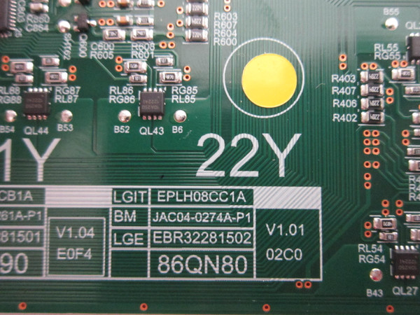 LG 86QNED80AQA, 86QNED80UQA LED Driver EBR32281502 (3PCR02846C)