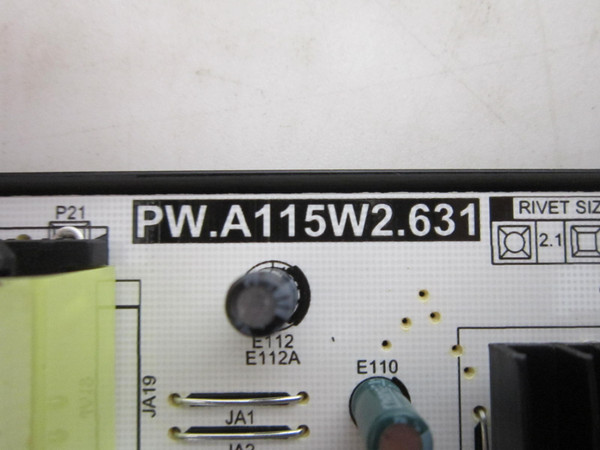 Insignia NS-55F501NA26 Power Board 380GLP30242CVT (PW.A115W2.631)