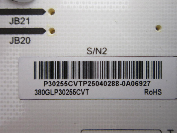 Insignia NS-50F501NA26 Power Board 380GLP30255CVT (PW.A95W2.631)