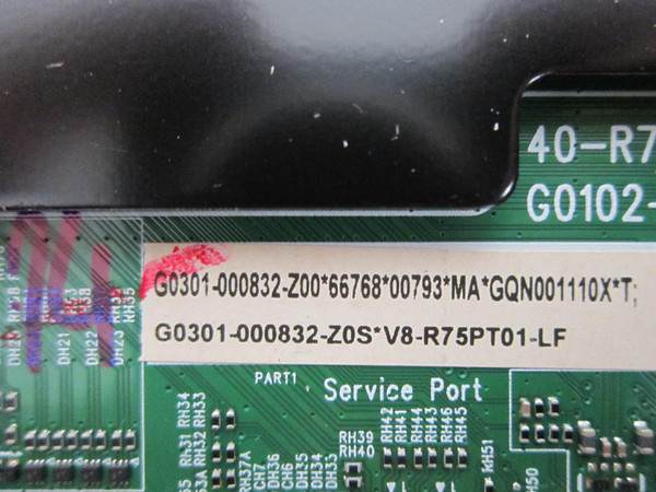 TCL 65Q651G, 65Q671G Main Board G0301-000832 (40-R75PTA-MAA2HG)