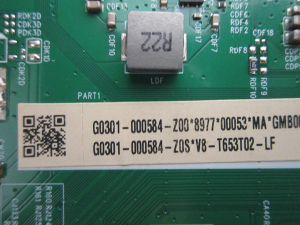 TCL 85QM7K, 75QM7K, 65QM7K Main Board G0301-000584-Z00 (40-M654GI-MAB2HG)