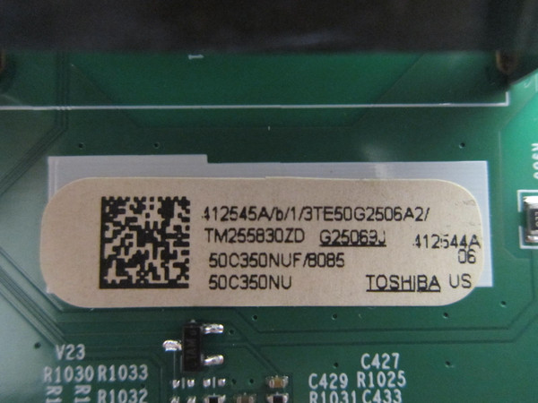 Toshiba 50C350NU Main Board 412545 (RSAG7.820.13684/ROH)