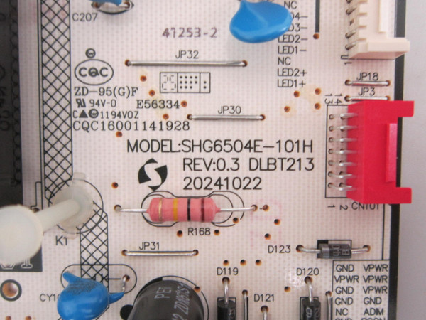 Insignia NS-65F501NA26 Power Board 81-PBE151-H150004 (SHG6504E-101H)