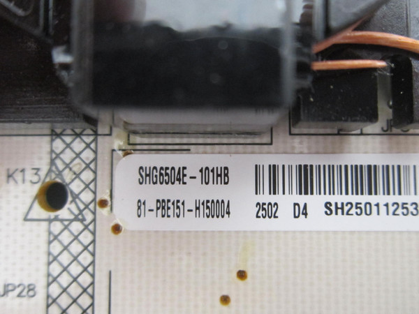 Insignia NS-65F501NA26 Power Board 81-PBE151-H150004 (SHG6504E-101H)