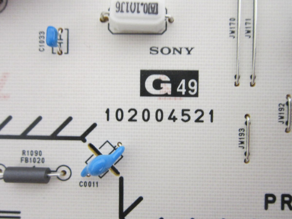 Sony K-77XR80, K-77XR80C Power Board 1-020-004-21 (102004521)