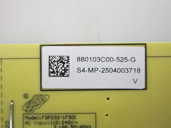 Sony K-75S20M2, K-75S20CM2 Power Board 1-024-566-11 (FSP232-1FS01)