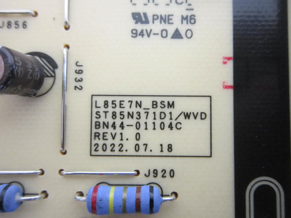 Samsung QN85QE1CAF, QN85Q60CDF Power Board BN44-01104C (L85E7N_BSM)