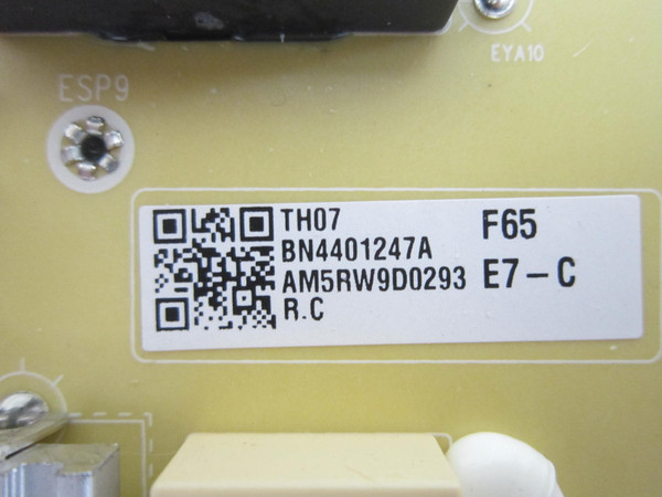 Samsung LH65QHCEBGCXGO Power Board BN44-01247A (F65E7_CHS)