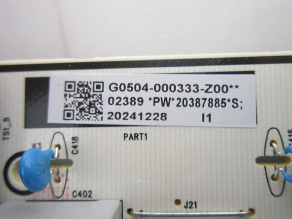 TCL 58S5F, 58S571F Power Board G0504-000333-Z00 (40-L17SW2-PWE1KG)