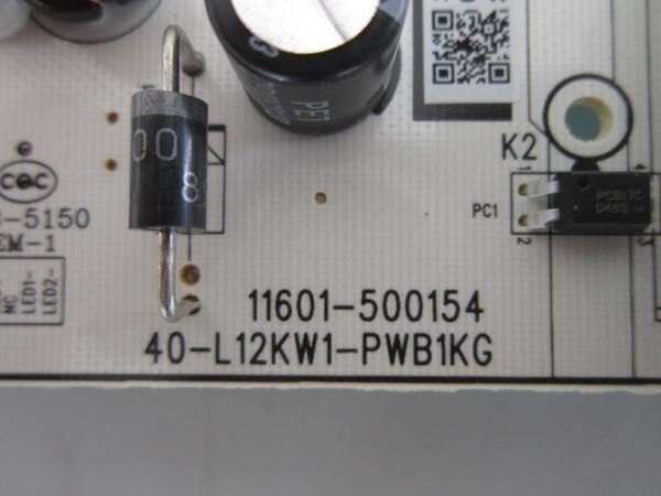 TCL 43S450F, 43S451, 43S450R Power Board 30805-000456 (40-L12KW1-PWB1KG)