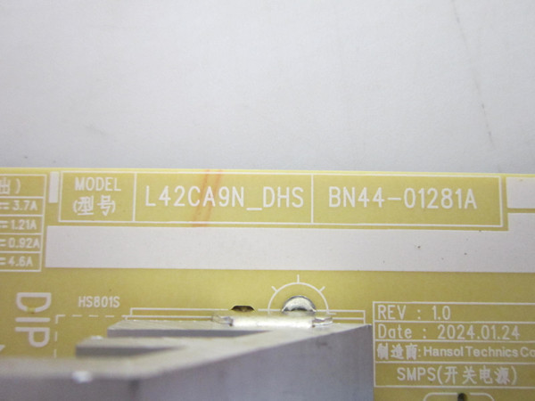 Samsung QN42S90DAEXZA, QN42S90DDEXZA Power Board BN44-01281A (L42CA9N_DHS)