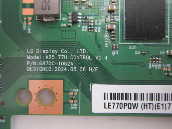 LG OLED77C5PUA T-Con Board 6871L-7999A (6870C-1062A)