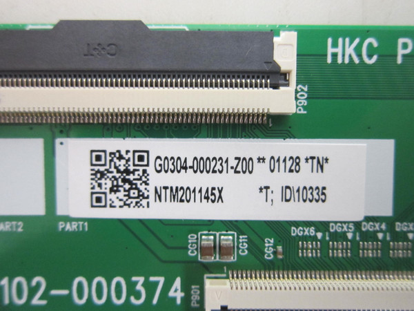 TCL 85Q7K, 85QM63K T-Con Board G0304-000231-Z00 (40-HKCPM6-TCA2HG)