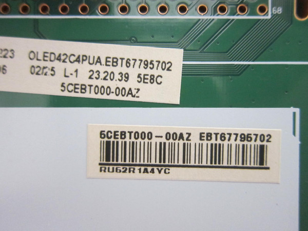 LG OLED42C4PUA Main Board EBT67795702 (EAX69982309 (1.0))