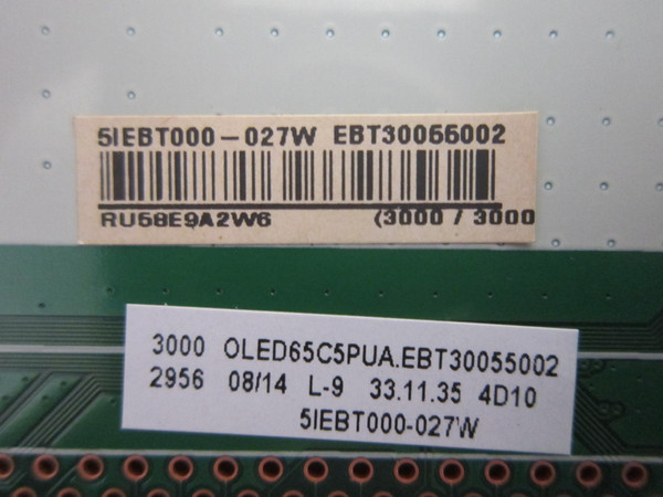 LG OLED65C5PUA.DUSQLJR Main Board EBT30055002 (EAX70326104 (1.0))
