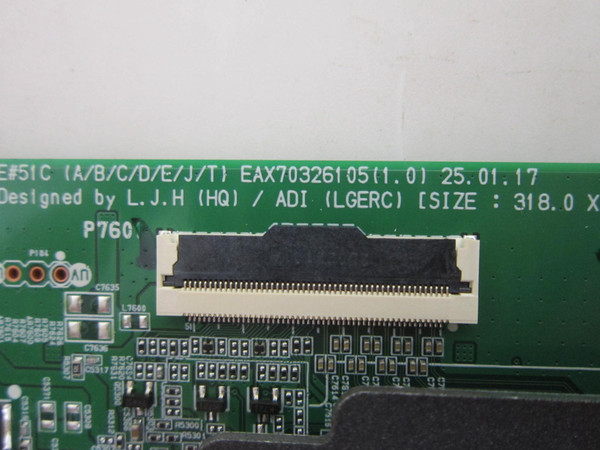 LG OLED65C5PUA.DUSQLJR Main Board EBT30055002 (EAX70326104 (1.0))