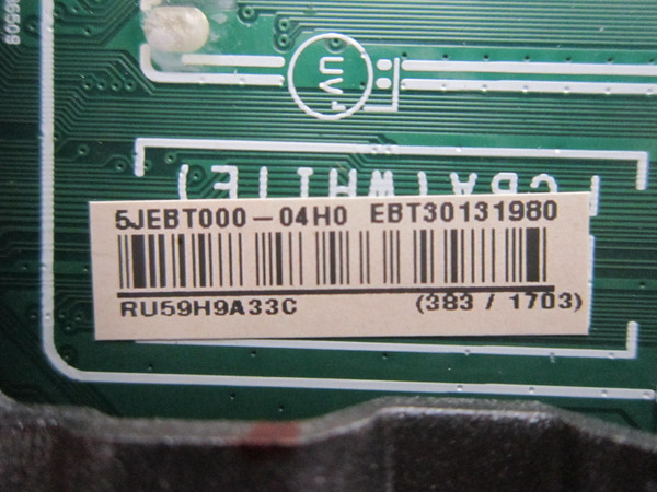 LG OLED65G5WUA Main Board EBT30131980 (EAX70327105 (1.0))
