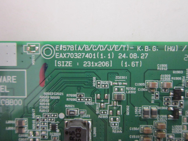 LG OLED77B5PUA Main Board EBT30126680 (EAX70327401 (1.1))