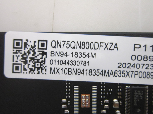 Samsung QN75QN800DFXZA Main Board BN94-18354M (BN41-03227A)