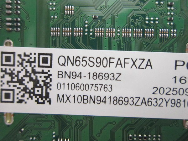 Samsung QN65S90FAFXZA Main Board BN94-18693Z (BN41-03340A)