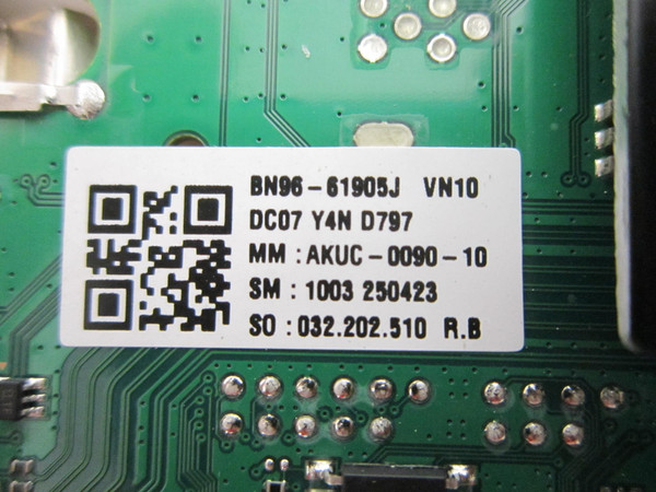 Samsung UN55U8000FD UN55U8000FF Main/Power Board Comob UN55U8000FD-905J