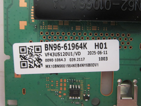 Samsung UN43U8000FDXZA Main/Power Board Comob UN43U8000FD-964K (BN41-03356B)