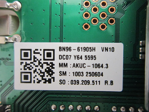 Samsung UN55U7900FFXZC Main/Power Board Comob UN55U7900FF-905H (BN44-01337)