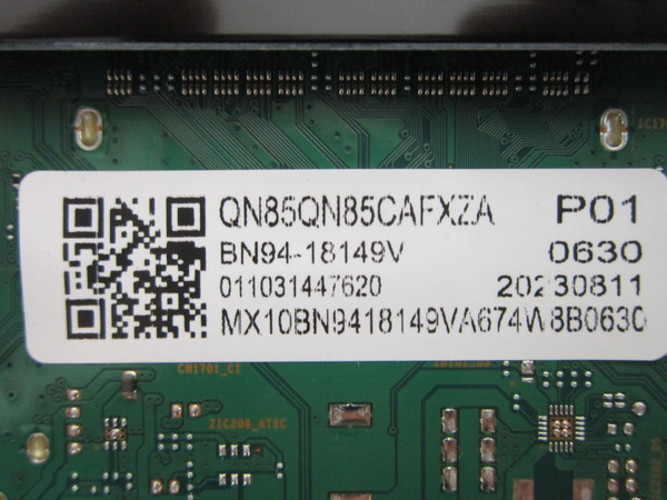 Samsung QN75QN85CAFXZA Main Board BN94-18149V (BN41-03133B)