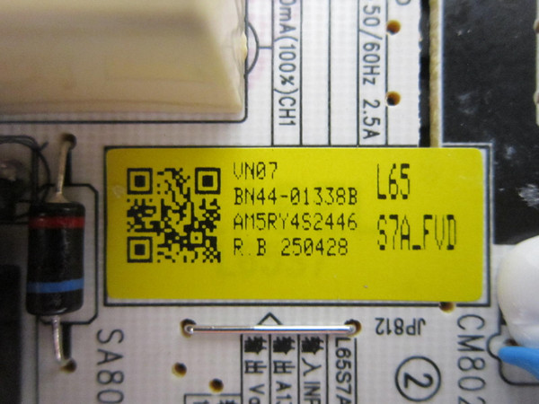 Samsung UN65U7900FD, UN65U7900FF Main/Power Board Combo UN65U7900FD-472X