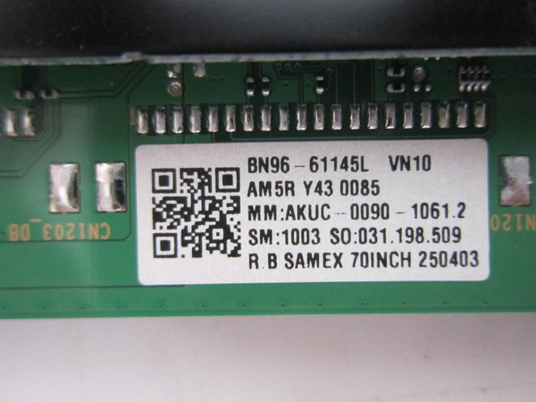 Samsung UN70U8000FFXZC Main/Power Board Combo BN96-61145L-CMB (BN44-01339B)