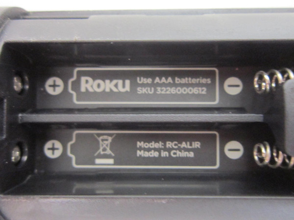 ROKU  Streaming Remote 3226000612-USED (RC-ALIR)
