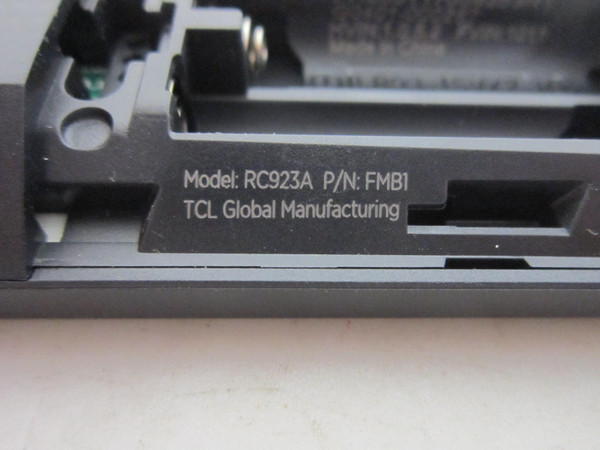 TCL 55Q77K, 65QM61K Remote G0401-000267-USED (RC923A)
