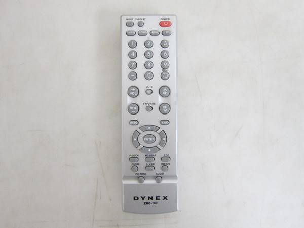 Dynex DX-LCD19-09, DX-LCD26-09 TV Remote ZRC-102-USED