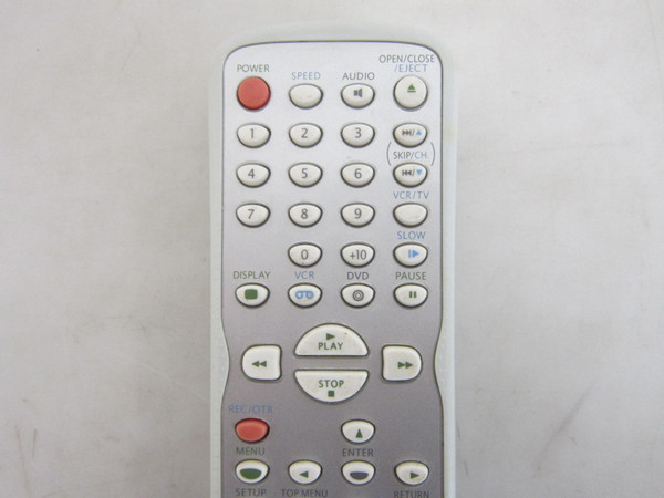 Sylvania SRD4900 Dual Deck DVD/VCR Combo Remote NB111-REM-USED