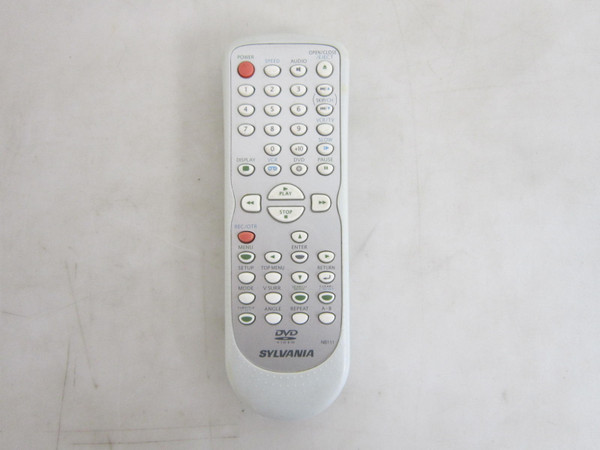 Sylvania SRD4900 Dual Deck DVD/VCR Combo Remote NB111-REM-USED
