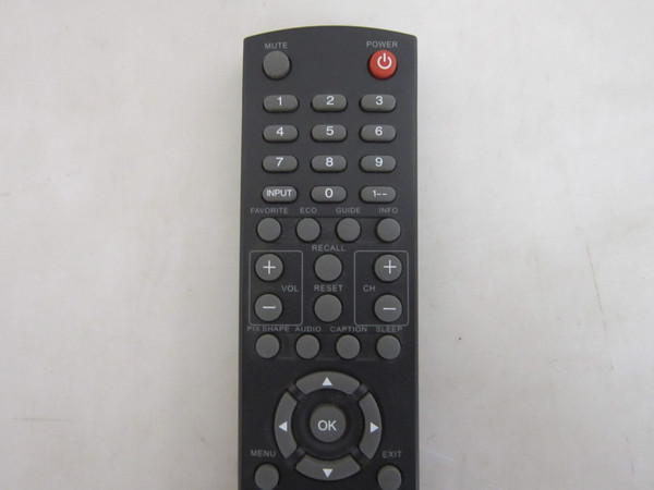 Sanyo DP32242, DP55441 TV Remote CS-90283-1T-USED