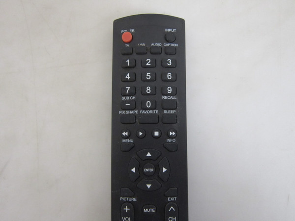 Sanyo FVD48P4, FVD48R4 TV Remote K82-REM-USED