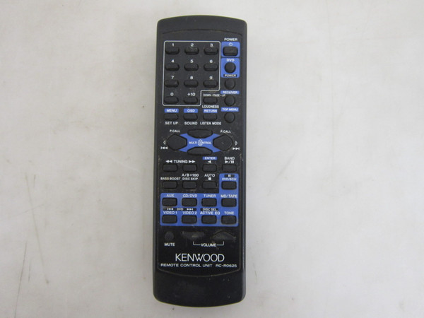 Kenwood KRF-V4070D, KRF-V4070DS, KRF-V5070D Audio Receiver Remote RC-R0625-USED