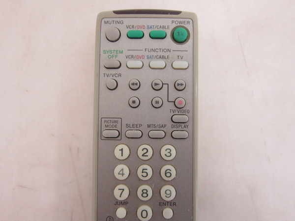 Sony KV-27FS100L, KV-29FA310 VCR/DVD Combo Remote 1-476-680-11-USED (RM-Y180)